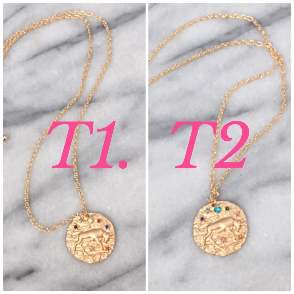 Taurus Zodiac Sign Necklace - Picture 4 of 8